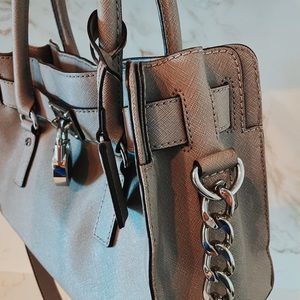 Michael Kors silver grey bag. Medium size.